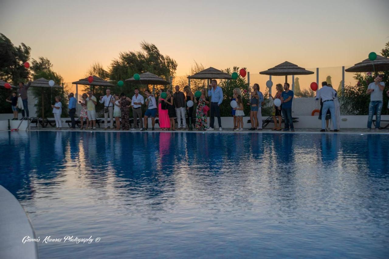 Mikri Vigla Hotel Beach Resort Kültér fotó