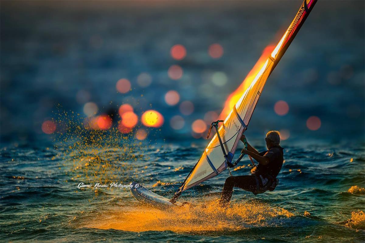 Mikri Vigla Hotel Beach Resort Kültér fotó