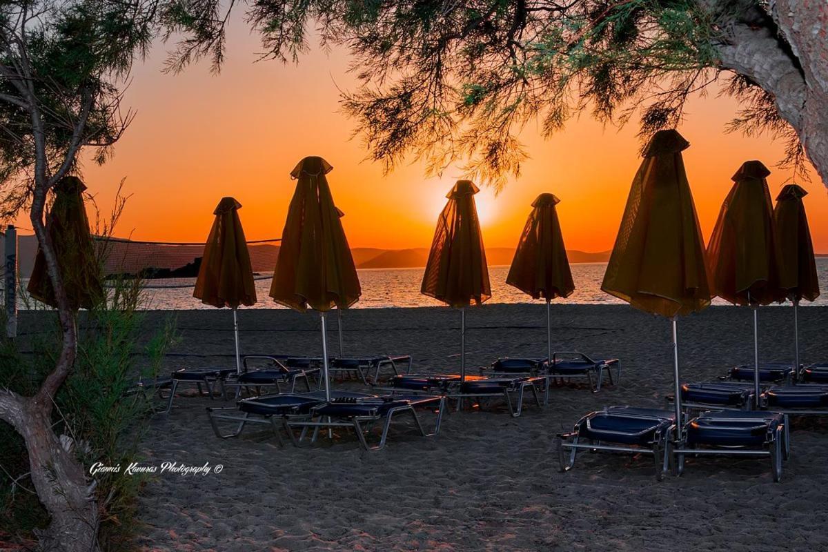 Mikri Vigla Hotel Beach Resort Kültér fotó