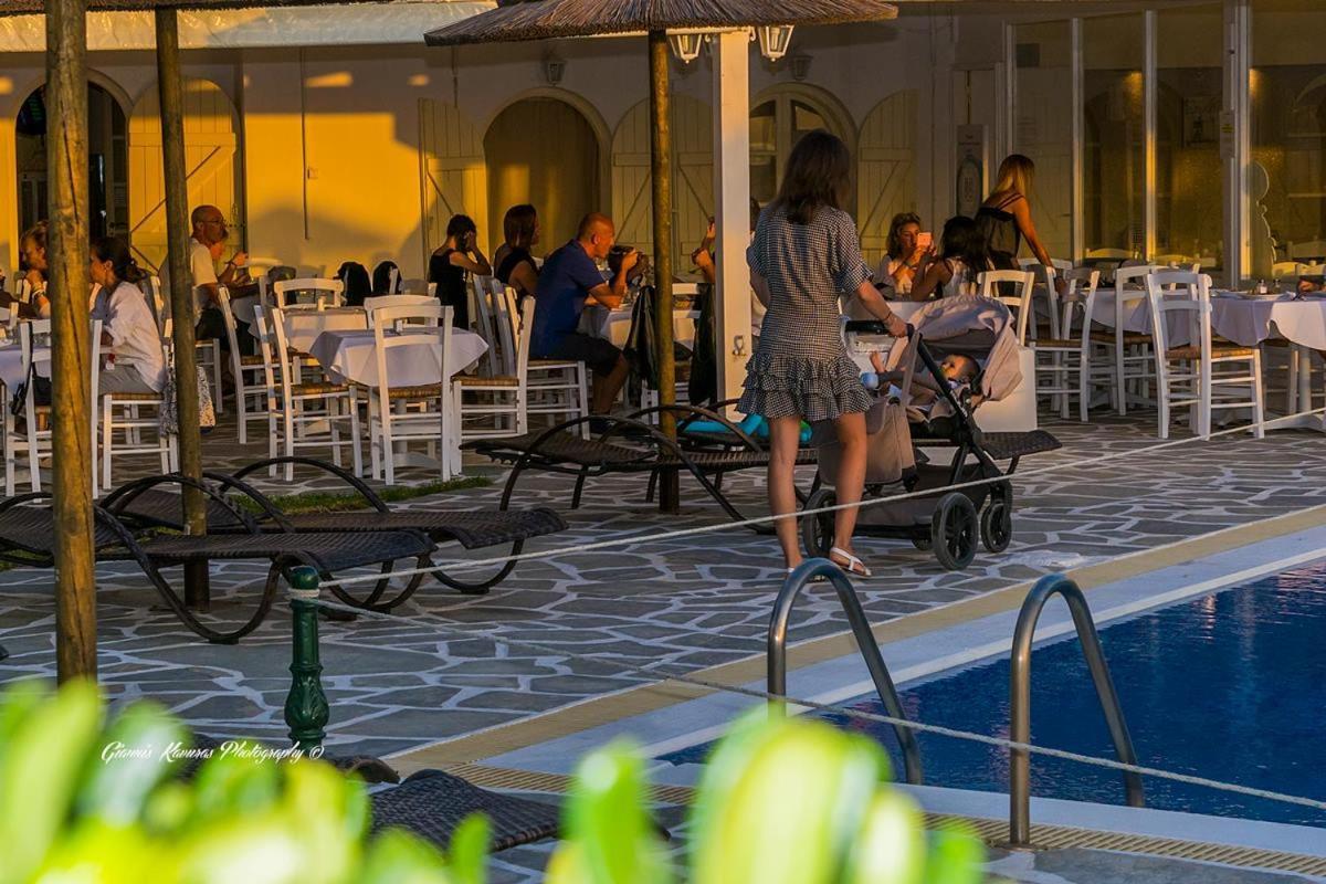 Mikri Vigla Hotel Beach Resort Kültér fotó